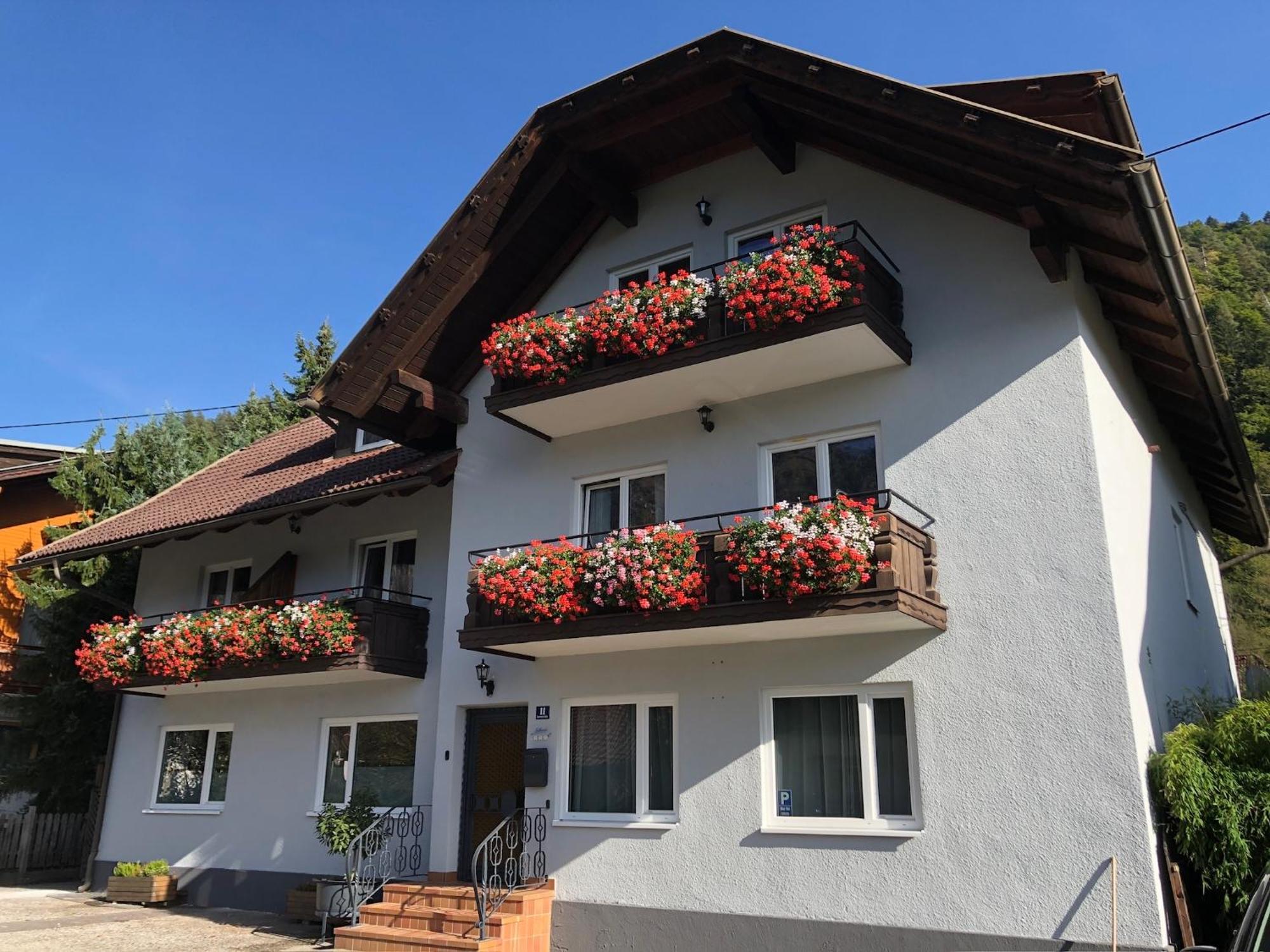 Appartement Kuhglocken Ferienhaus Fuenf Sinne Döbriach Eksteriør billede