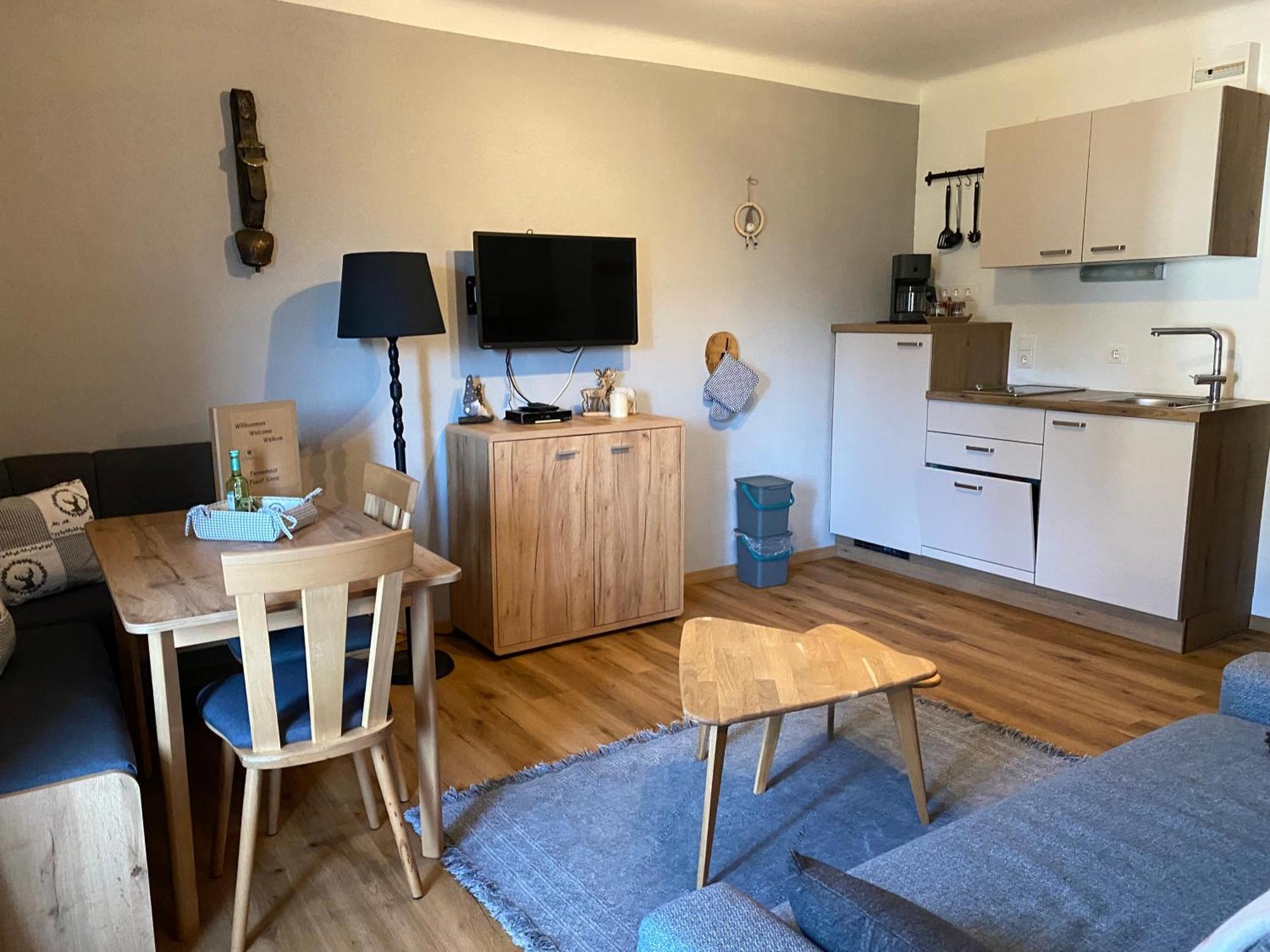 Appartement Kuhglocken Ferienhaus Fuenf Sinne Döbriach Eksteriør billede
